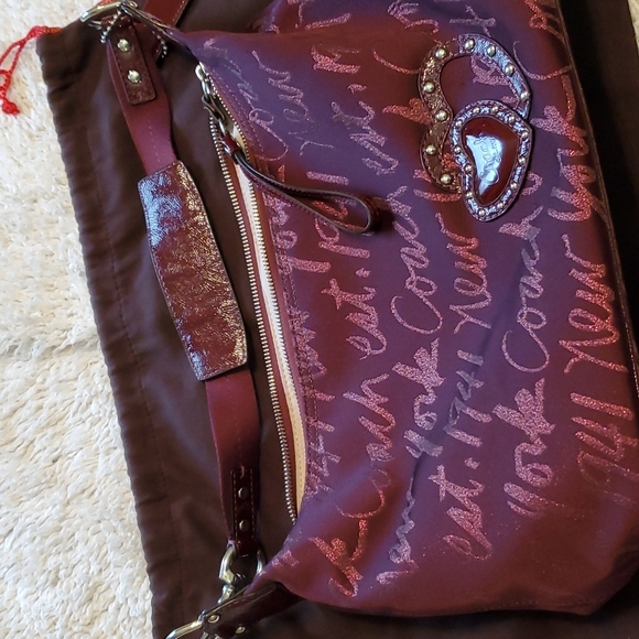 Coach shoulder purse - Picture 6 of 9